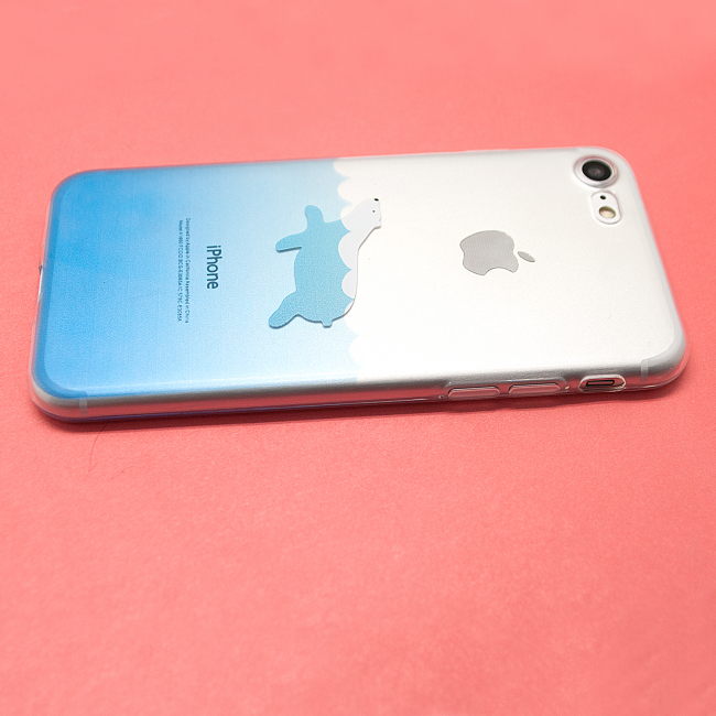 Чехол для iPhone 7/8 "Белый медведь в воде"