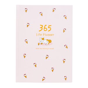 Ежедневник "365" Кот и мороженка