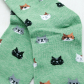 Носки "Коты" (зеленые)