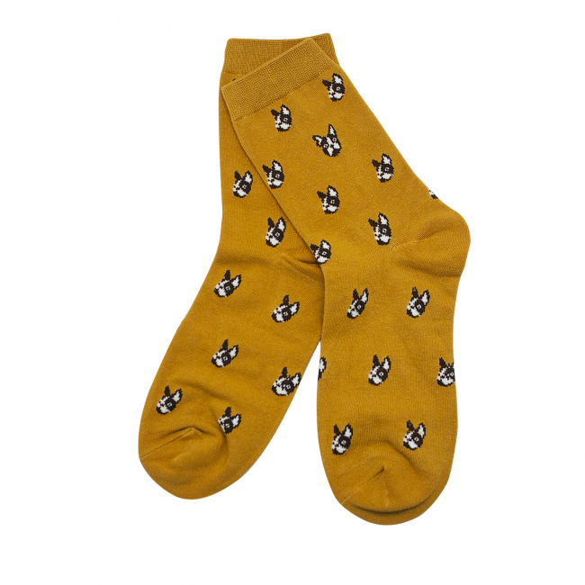 Носки "Собаки" (желтые)