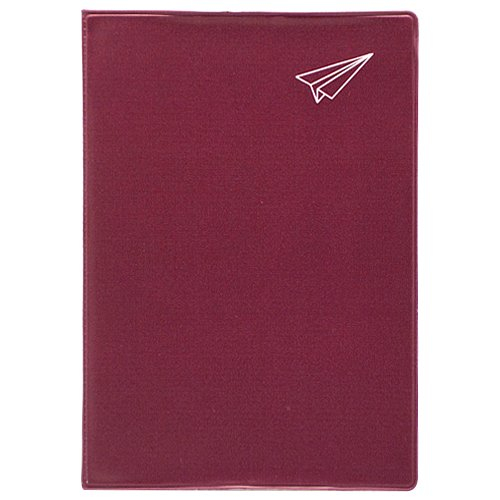 Обложка для паспорта "Полет" (бордовая)