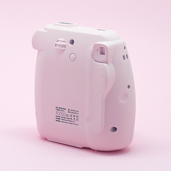 Портативное зарядное устройство "Фото" (розовый)