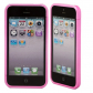 Бампер для iPhone 5/5s "Spigen" (розовый)