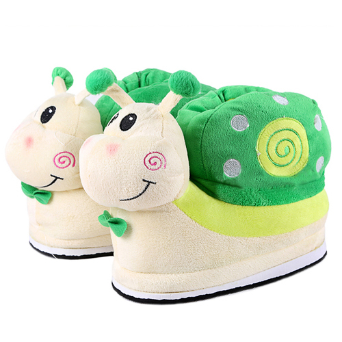 Тапочки "Snails" (зеленые)