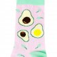 Носки "Avocado pink", разм.35-39