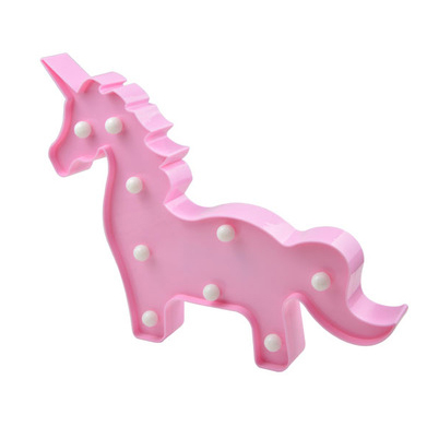 Ночник "Единорог" (розовый)