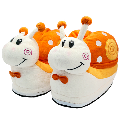 Тапочки "Snails" (оранжевые)