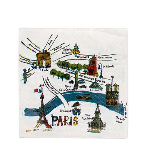 Салфетки "Paris sights"