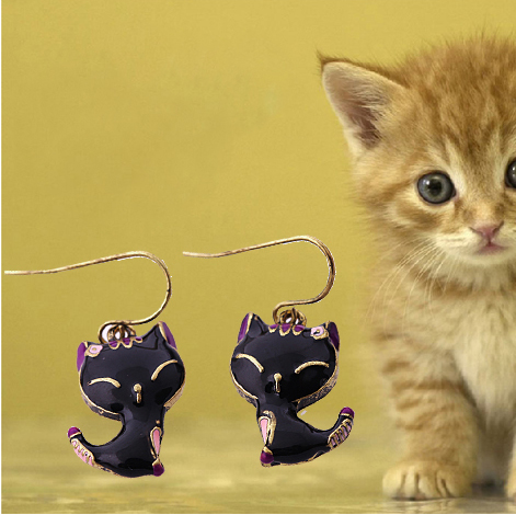 Серьги "Cats"