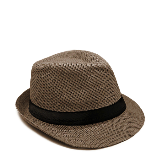 Шляпа "Straw" (коричневая)