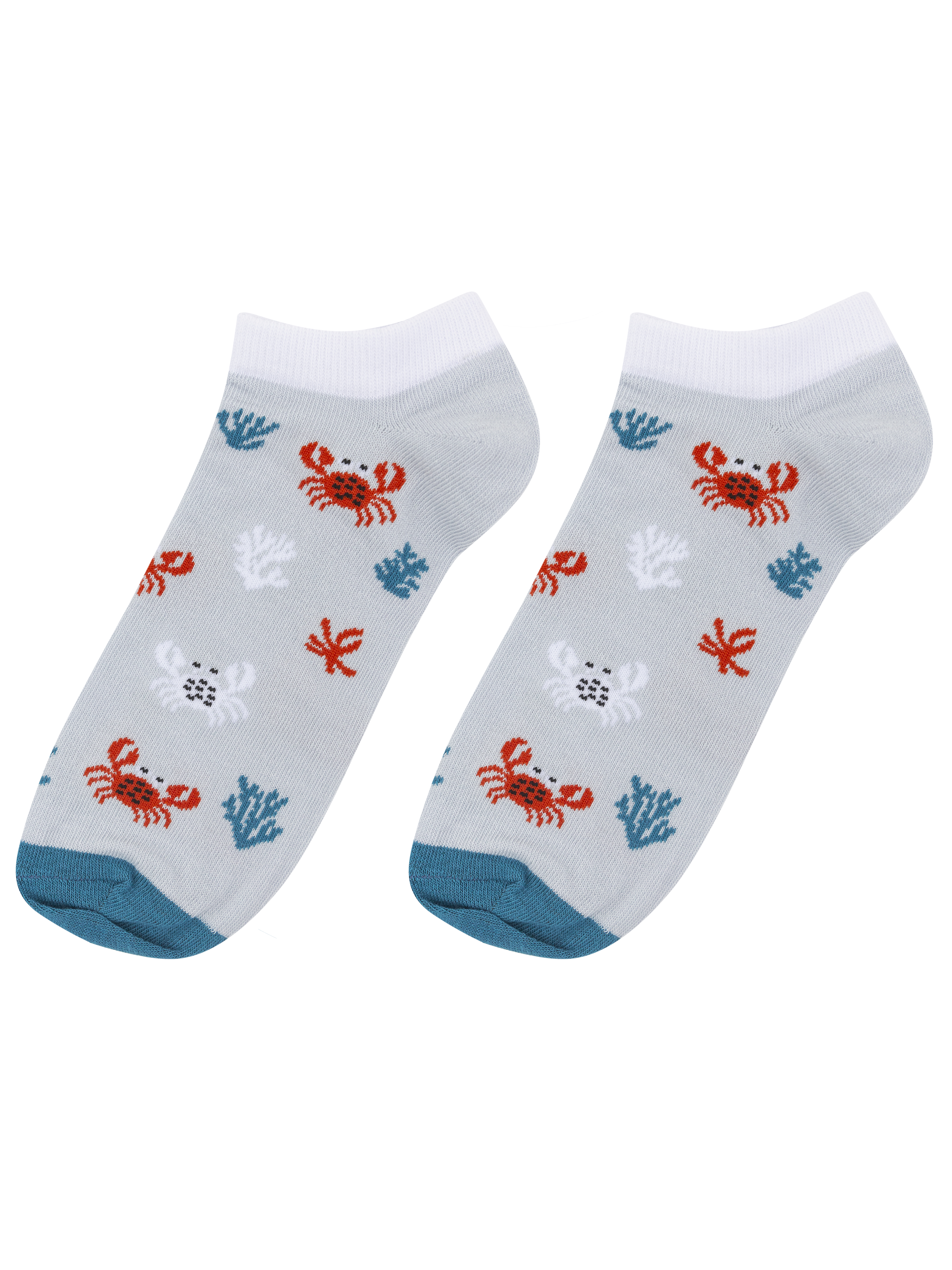 Носки короткие "Крабы", разм.40-45