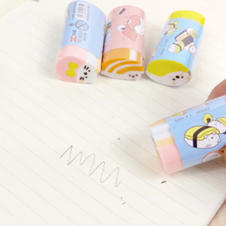 Ластик "Kawaii sushi" (желтый)