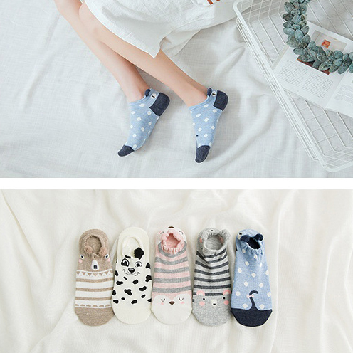 Носки "Ушастые" (розовые)