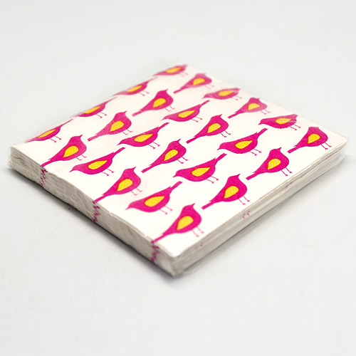 Салфетки "Pink birds"