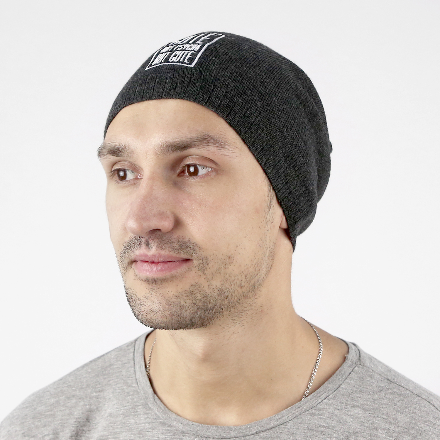 Шапка мужская CUTE BUT PSYCHO BUT CUTE