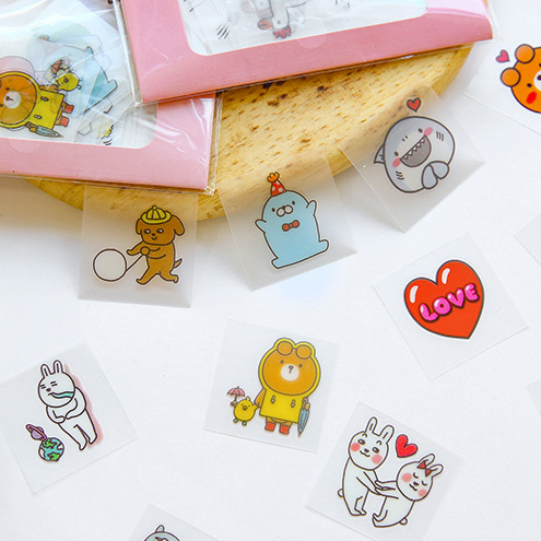 Набор мини-наклеек "Deco Cuties"