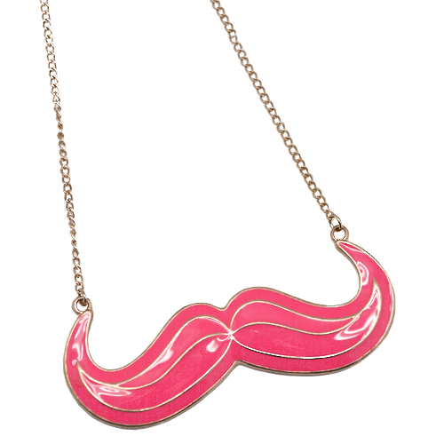 Подвеска "Moustache" (маджента)