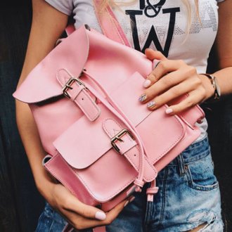 Розовый женский рюкзак от Kawaii Factory
