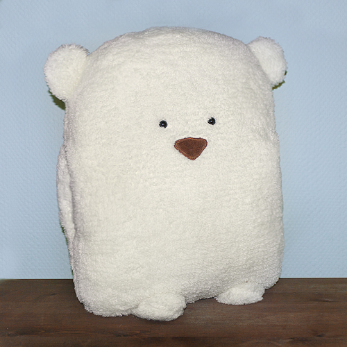 Игрушка-муфта для рук "Bear cub" (белая)