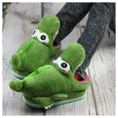 Тапочки "Крокодилы" (голубые)