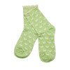 Носки "Сердечки" (зеленые)