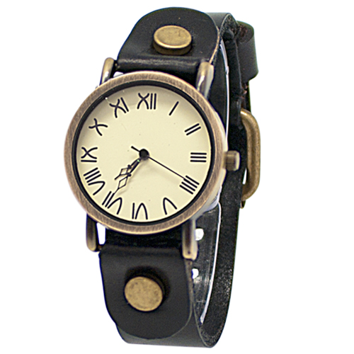 Часы "Vintage Simple" (черные)