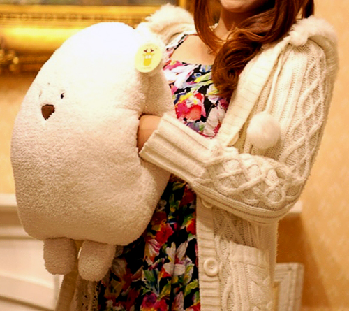 Игрушка-муфта для рук "Bear cub" (коричневая)