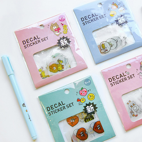 Набор мини-наклеек "Deco Cuties"