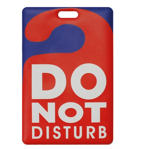 Бирка на багаж "Не беспокоить"