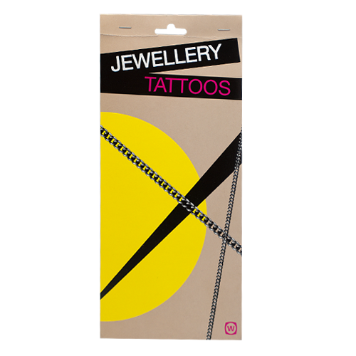 Переводные татуировки "Jewellery Tattoos Graphic Pack"