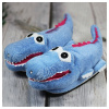 Тапочки "Крокодилы" (голубые)