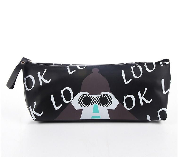 Пенал "Look" черный