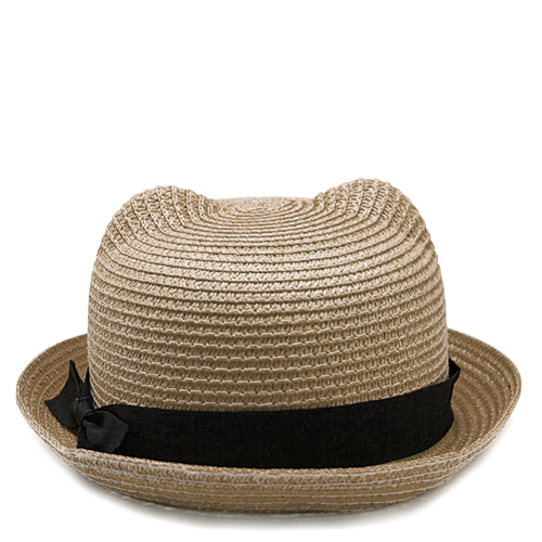 Шляпа "Cat ears" (коричневая)