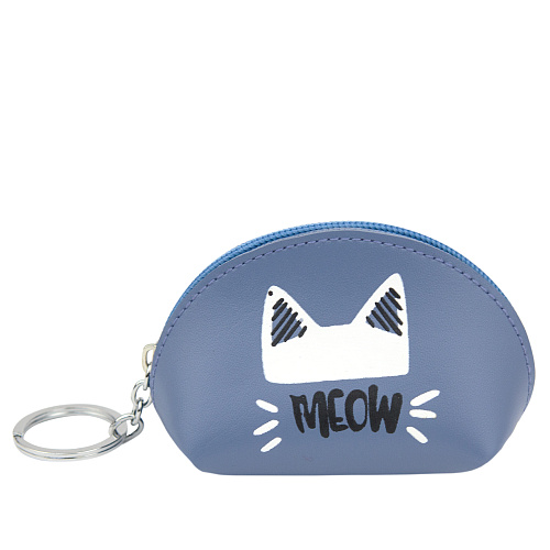 Кошелек для мелочи "Kitty" (синий)