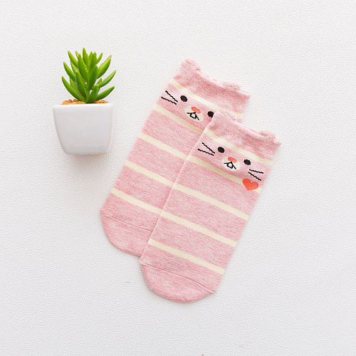 Носки "Зверушки" (розовые)