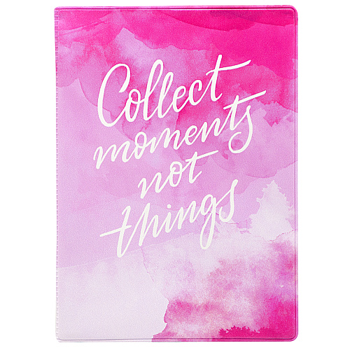 Обложка для паспорта "Collect moments"