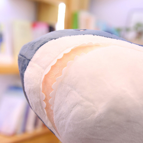 Игрушка-подушка "Синяя акула" 80см