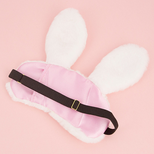 Маска для сна "Bunny Heart" (белая)