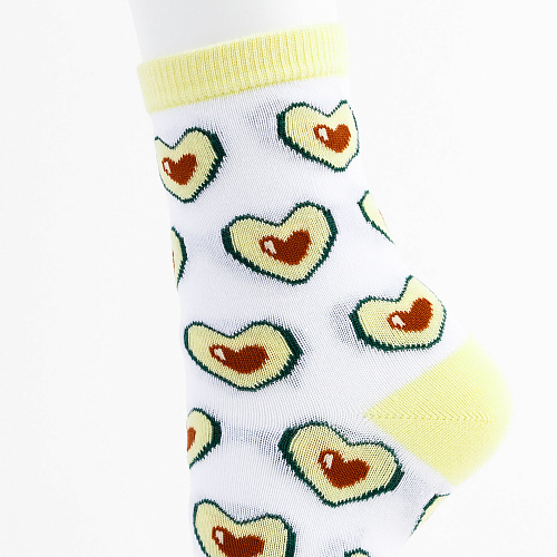 Носки "Любимое авокадо", разм.35-39