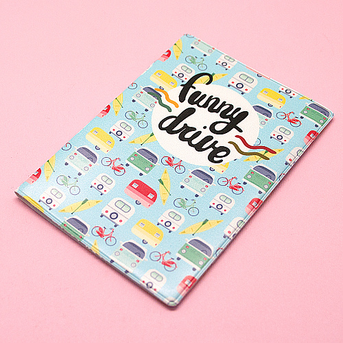 Обложка на автодокументы "Funny drive"