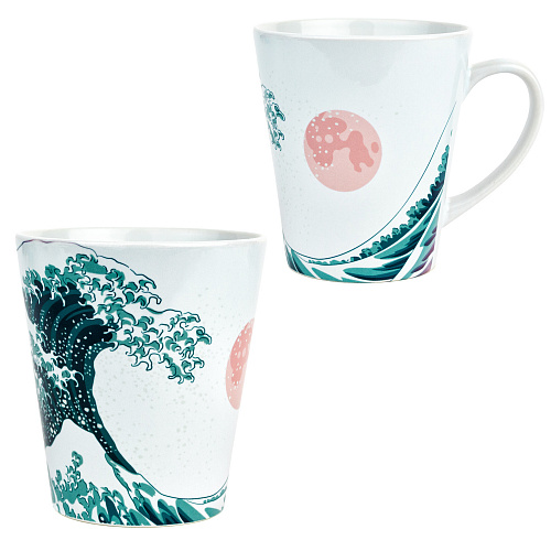 Кружка латте малая "Волна"