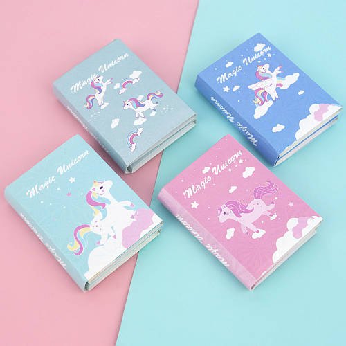 Набор стикеров "Flying unicorn" (зеленый)