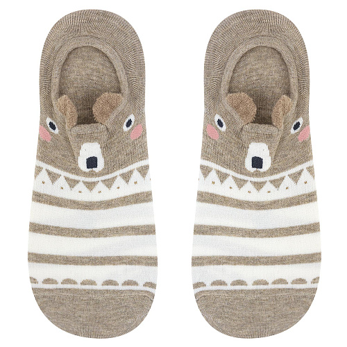 Носки "Ушастые" (бежевые)