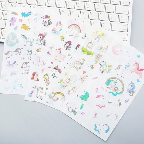 Наклейки "Happy unicorns"