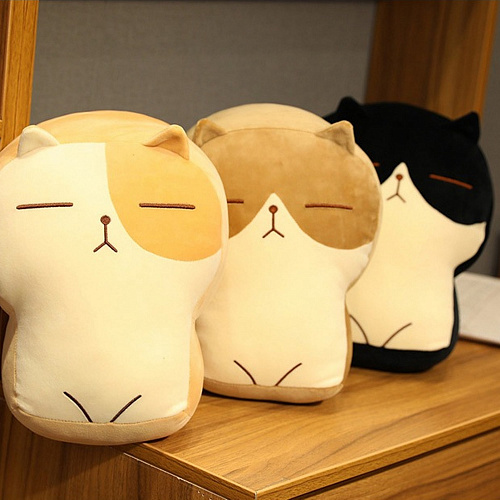 Игрушка-подушка "Котя Черныш" 40см