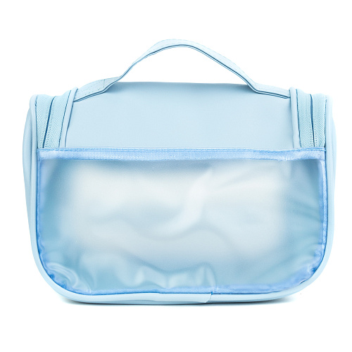 Косметичка дорожная "Washbag" с клапаном голубая
