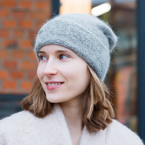 Шапка "Soft" (темно серая)