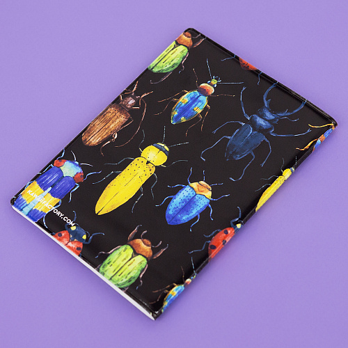 Обложка для паспорта "Жуки"