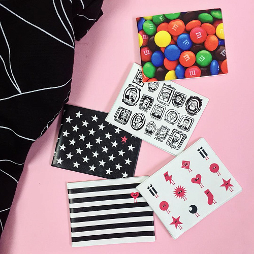 Обложка на студенческий "Kawaii Stripes"