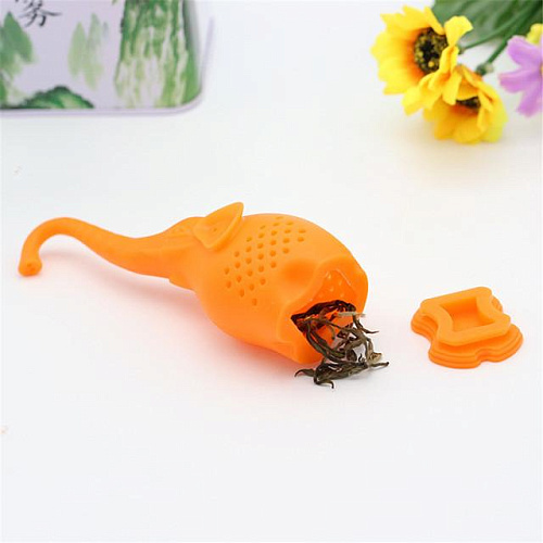 Заварник для чая "Слон" (оранжевый)